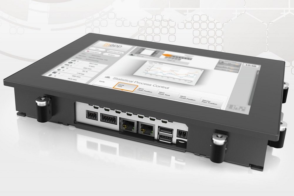 Controller and multi-touch HMI in one device